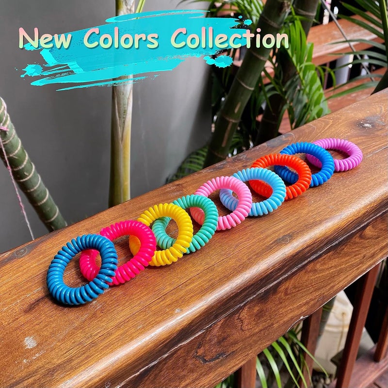 BuggyBands 18 Pack Mosquito Repellent Bracelets with 60 Pack Mosquito Patches, DEET-Free Insect & Bug Repellent Wrist Bands for Kids & Adults Outdoor Camping Fishing Traveling - Image 2